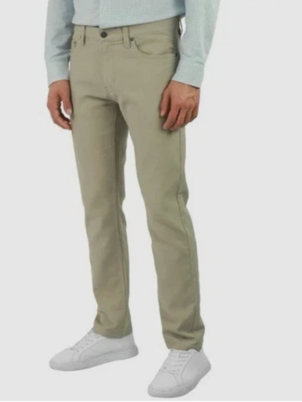 Jachs Men's Straight Leg 5 pockets Pant Color Tan Size 32x30